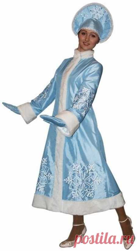Костюм Снегурочки своими руками