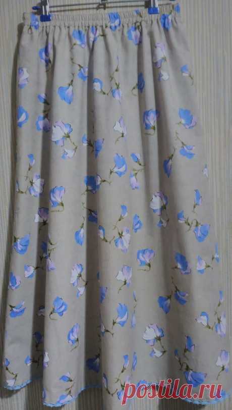 Блузка и юбка "Душистый горошек" из натурального льна., Мастерская Ручной работы "Радостная одежда", Мастер "NadezhdaRadost" LangeSTORE Международный ГиперМаркет Ручной Работы, Подарков и Сюрпризов