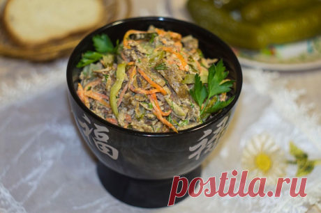 Салат, который съедается гостями одним из первых. Рецепт салата Зимушка | Заметки Фрекен Бок | Яндекс Дзен