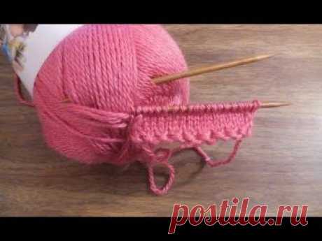 Необычный, но легкий и практичный набор петель (Уроки и МК по ВЯЗАНИЮ) – Журнал Вдохновение Рукодельницы
