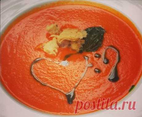 Томатный суп "Для милых дам".