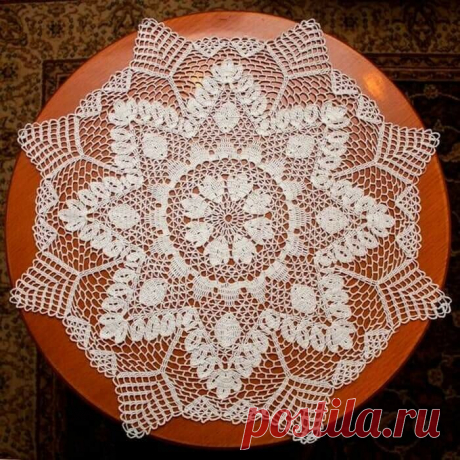 Салфетки крючком ( фото, схемы) (3) | ШалиГали – о вязании с любовью | Яндекс Дзен