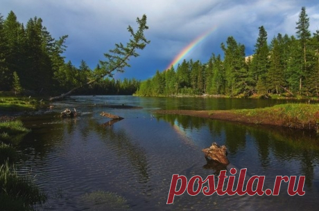 Сибирская долина вулканов. Земля вулканов, гор и озер.