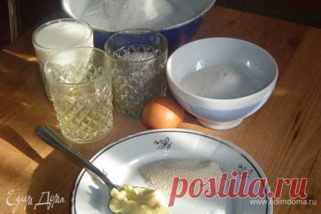 Пирог-рулет с маком. Ингредиенты: пшеничная мука, яйца куриные, дрожжи сухие | Официальный сайт кулинарных рецептов Юлии Высоцкой