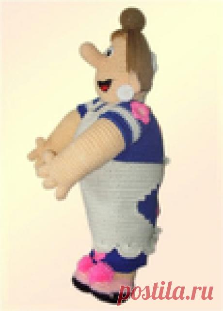 вязаная Фрекен Бок