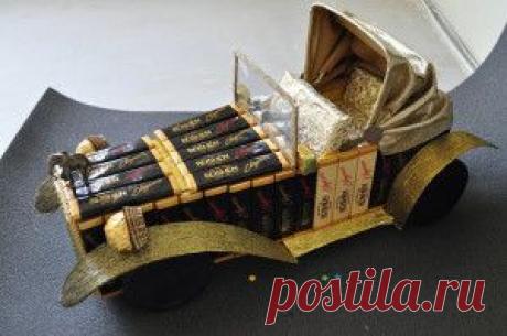 Букеты из конфет для мужчин: мастер класс | Сделай сам!