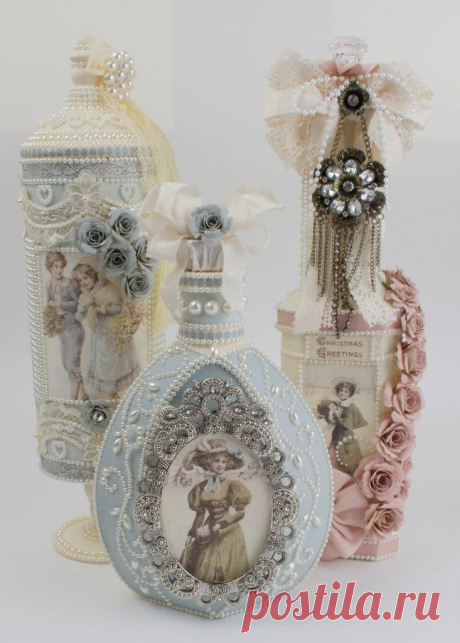 Days of Winter Glass Decor