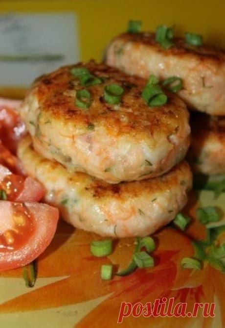 Котлеты из рыбы с морковкой