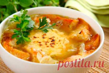 Как приготовить французский луковый суп - пошаговый рецепт с фото.