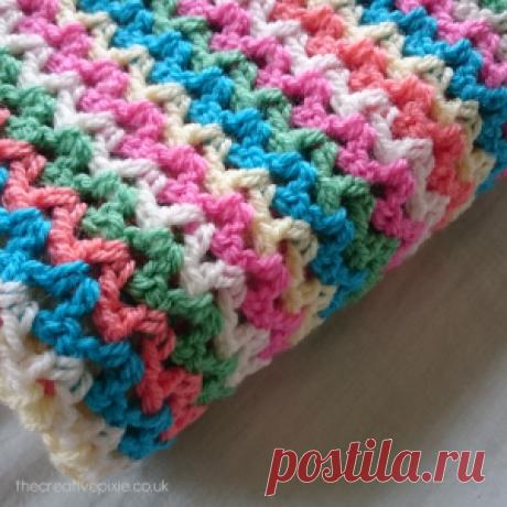 Paintbox пряжи v-стежка детское одеяло