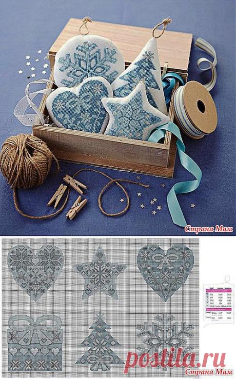 Рождественские игрушки в синих тонах: Дневник пользователя Multicolor - Страна Мам