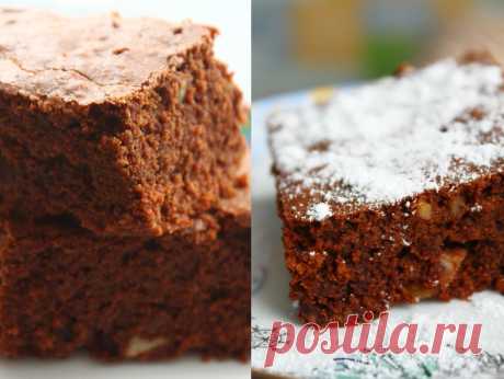 Sunny Way - Брауни с грецкими орехами.