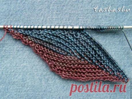 МК Осенние листья (вязаный пэчворк).Автор Tashashu (Светлана)