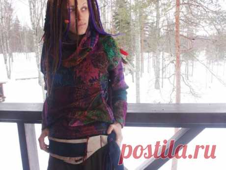 Мастер-класс : Бохо-худи из юбки. Переделка. Вторая жизнь вещей | Журнал Ярмарки Мастеров