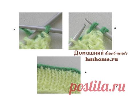 Как закрыть петли изделия связанного спицами - Домашний hand-made