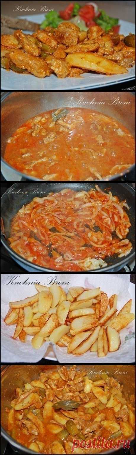 Как приготовить рагу по-татарски - рецепт, ингридиенты и фотографии