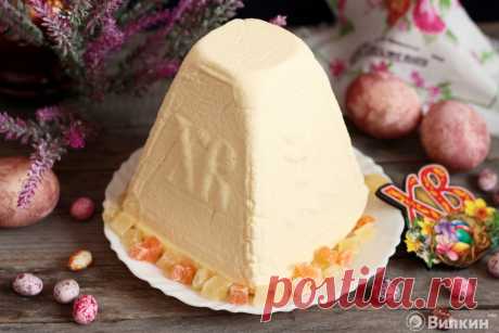 Заварная пасха из молока.