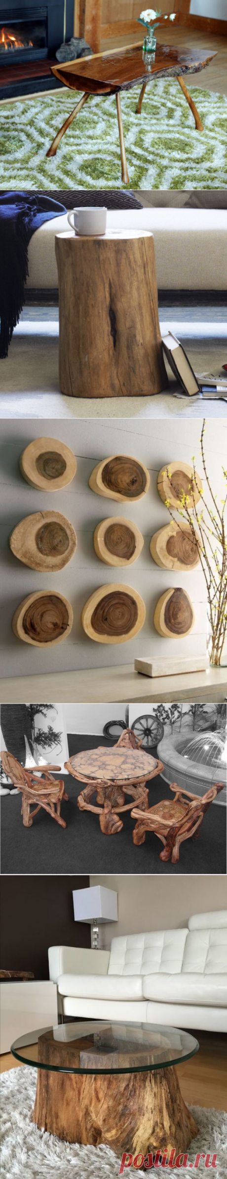 Потрясающие интерьерные аксессуары из натурального дерева, которые сделают дом уютнее