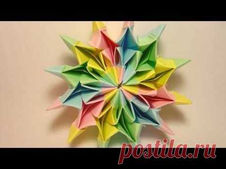 Origami Fireworks (Yami Yamauchi) - YouTube