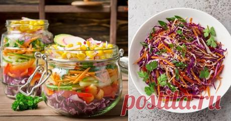 Салат «Радуга» - салат с консервированной кукурузой и болгарским перцем