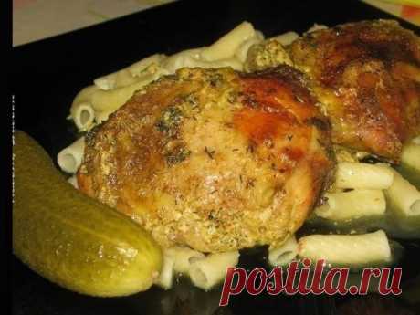 Как приготовить томлёные куриные бёдрышки - рецепт, ингредиенты и фотографии