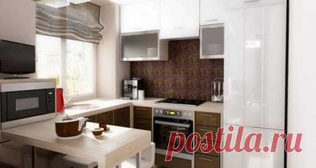 Оформление маленькой кухни в квартире - 20 фото Оформление маленькой кухни в квартире считается достаточно сложным делом, потому что необходимо не только продумать дизайн, но и расположить определенное количество мебели. Кроме этого, эта комната должна быть функциональной и уютной. Чтобы подобрать соответствующую...