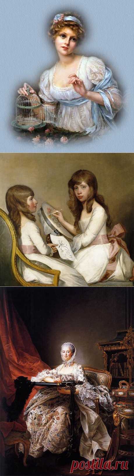 Подборка "Вышивающие женщины "..