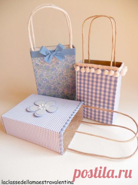 Подарочные пакетики своими руками — Сделай сам, идеи для творчества - DIY Ideas