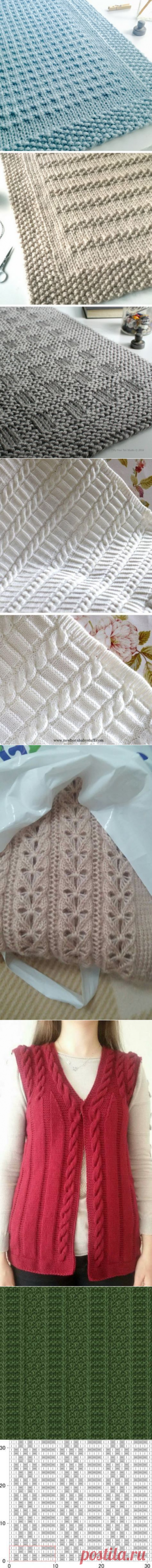 Three easy to knit chunky blan