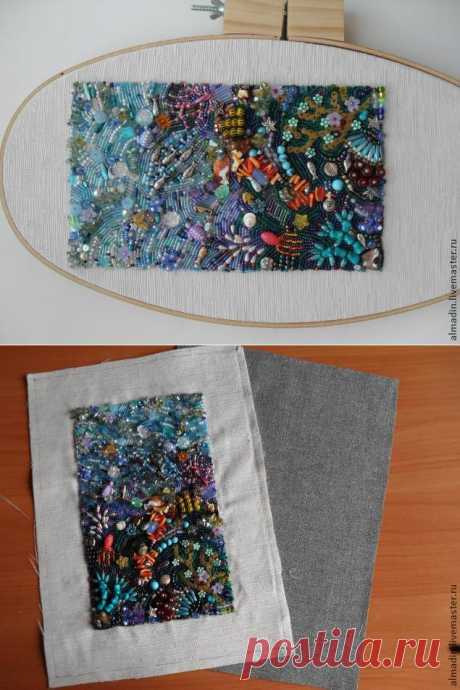 КАК ВСТАВИТЬ ВЫШИВКУ В РАМУ