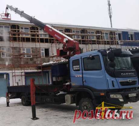 Аренда спецтехники: Кран-манипулятор Daewoo в г.Щелково (Москва и Московская обл.) #22755