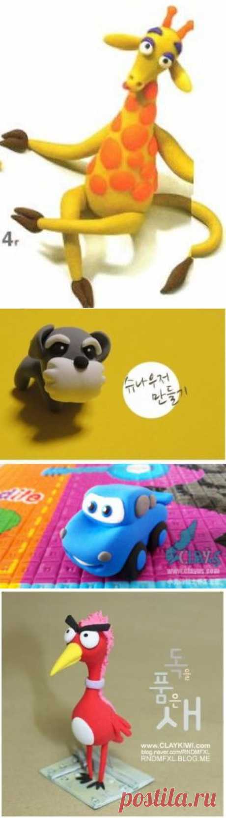 Лепка из пластилина | Уроки лепки