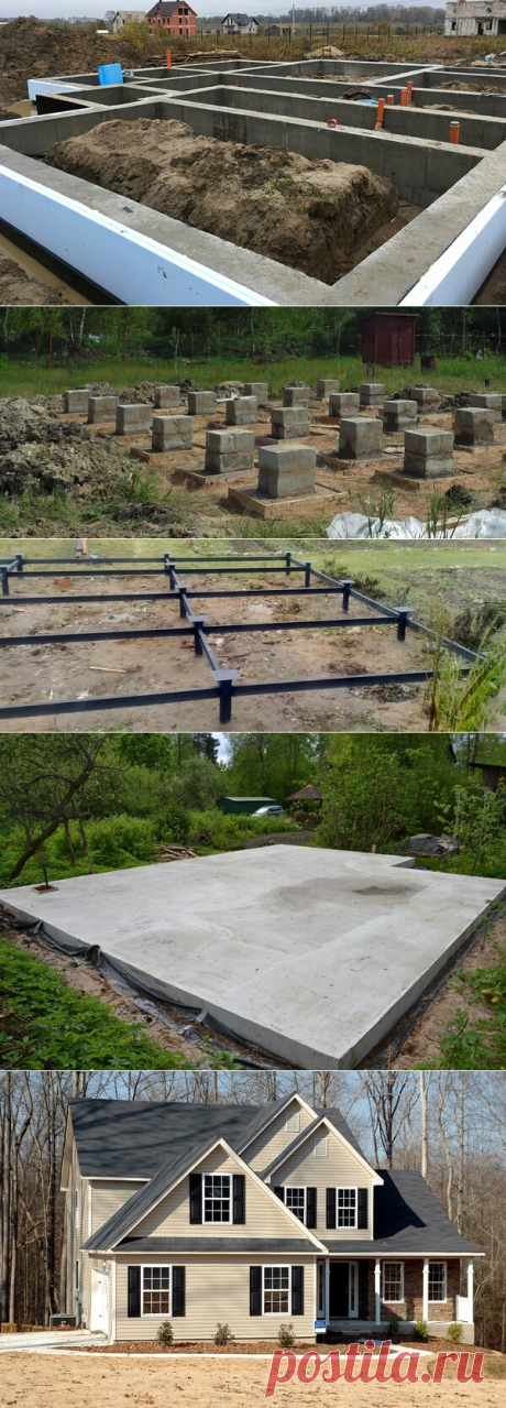 Как выбирать фундамент для строительства дома - тотальный разбор | 🛠 Гуд ворк | Яндекс Дзен