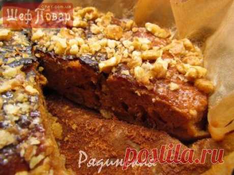 Быстрый пирог со сгущенкой и грецкими орехами / Сладкая выпечка / Рецепты / Шеф-повар – простые и вкусные кулинарные рецепты, фото-рецепты, видео-рецепты