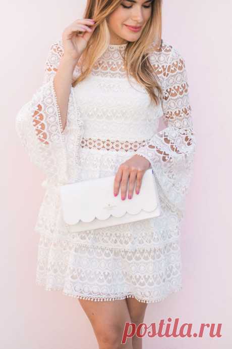 Белое бохо, или Шикарная одежда для королевы летнего пляжа | Журнал Ярмарки Мастеров