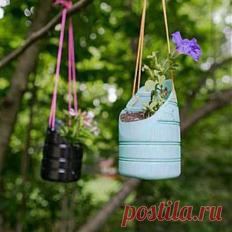 Усадьба | Своми руками : Подвесные цветочные горшки для вашего сада