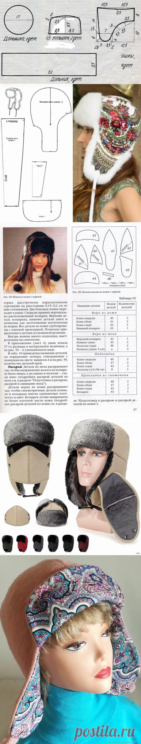 Шапку сшить? Легко) Выкройки прилагаются! | Вяжем, лепим, творим, малюем) | Яндекс Дзен