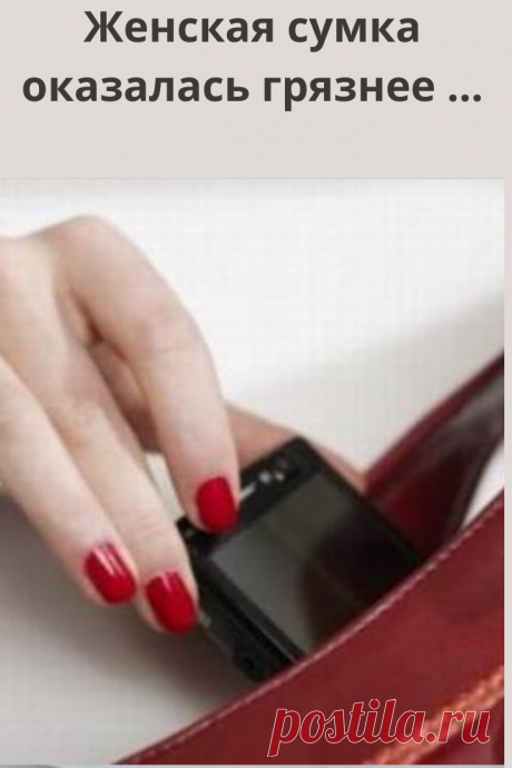 Проверки показали, что каждая пятая сумка является жилищем для бактерий, представляющих угрозу здоровью.