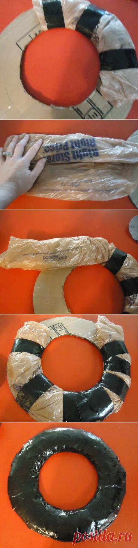 Спасенные фантазии: Хэллоуин "Мусор" Венок Учебник