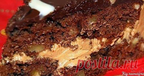 Торт "Каро" с черносливом - просто объедение! | Четыре вкуса
