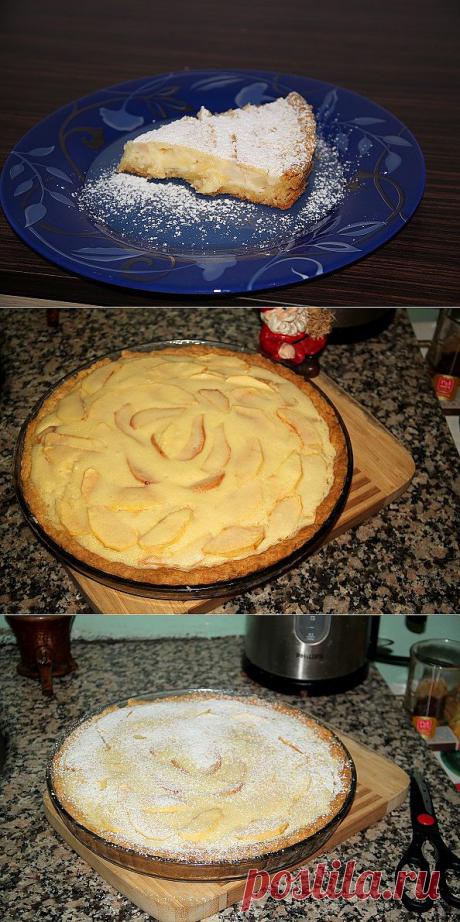 (+1) - Песочный фруктовый пирог с заварным кремом | ВКУСНО ПОЕДИМ!