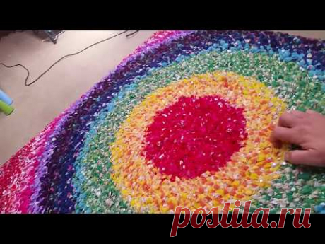 No Sew DIY Rag Rug Tutorial