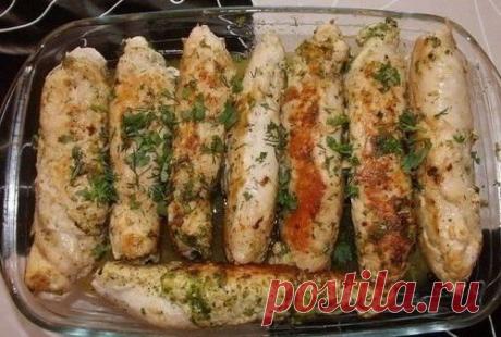 Куриные рулетики по-домашнему
