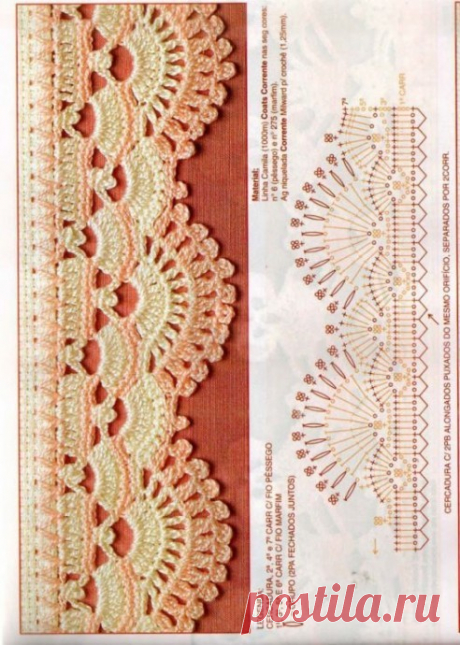 Кайма крючком