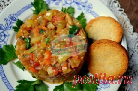 Нежная икра из баклажанов и корня сельдерея. Пошаговый рецепт с фото