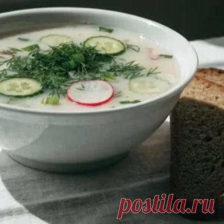 Вегетарианская окрошка