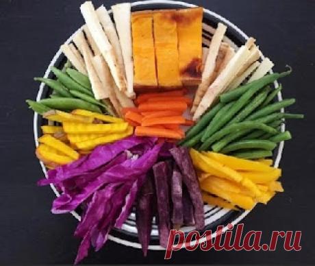 Овощная радуга для вашего здоровья.