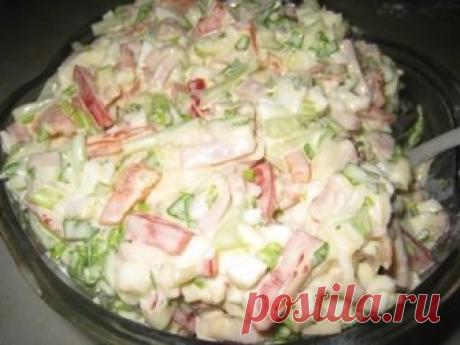 Как приготовить очень вкусный салатик берлинский - рецепт, ингредиенты и фотографии