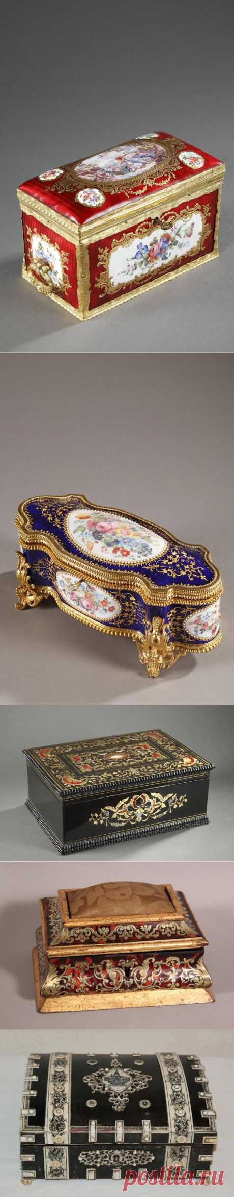 АНТИКВАРНЫЕ ШКАТУЛКИ