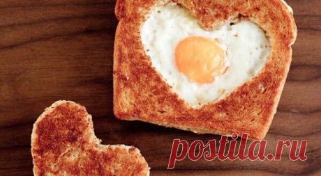 ЯИЧНИЦА В ХЛЕБЕ | Кулинарные рецепты